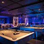 Không gian phòng billiards cao cấp