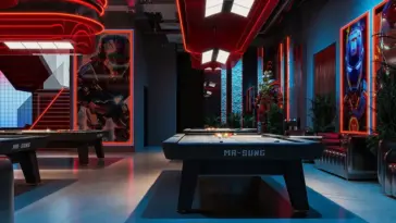 Không gian billiards hiện đại