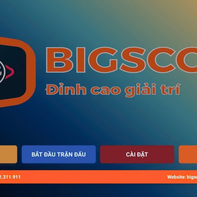 Bảng điểm billiard thông minh BigScore
